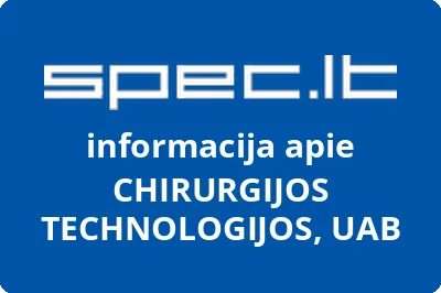 Chirurgijos technologijos, UAB