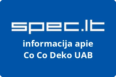 Co Co Deko, UAB