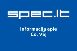 Co, VŠĮ | spec.lt
