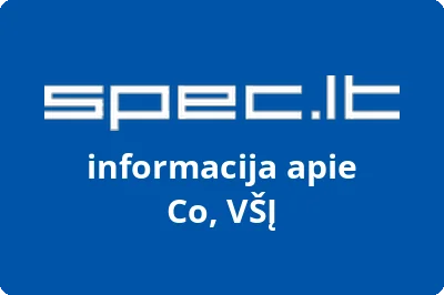 Co, VŠĮ