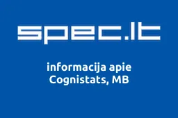 Cognistats, MB | spec.lt