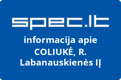 COLIUKĖ, R. Labanauskienės, IĮ