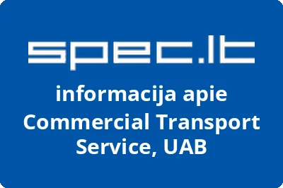 Commercial transport service, UAB