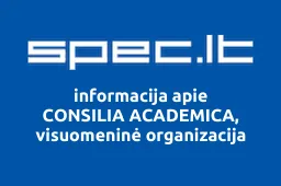 CONSILIA ACADEMICA, visuomeninė organizacija | spec.lt