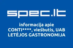 CONTI****, viešbutis, UAB LETĖJOS GASTRONOMIJA | spec.lt