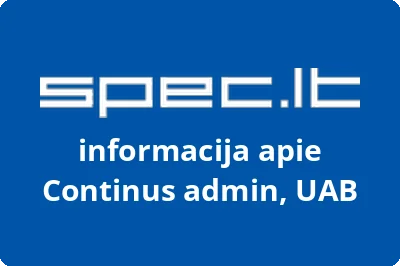 Continus admin, UAB | spec.lt