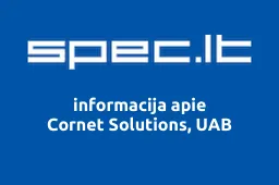 Cornet Solutions, UAB | spec.lt
