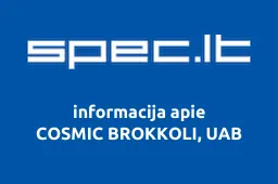 COSMIC BROKKOLI, UAB