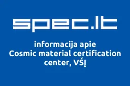 Cosmic material certification center, VŠĮ | spec.lt