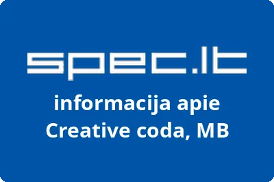 Creative coda, MB | spec.lt