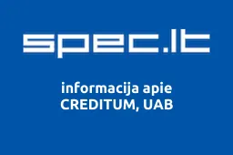 CREDITUM, UAB iliustracija