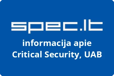 Critical Security, UAB