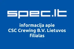 CSC Crewing B.V. Lietuvos filialas | spec.lt