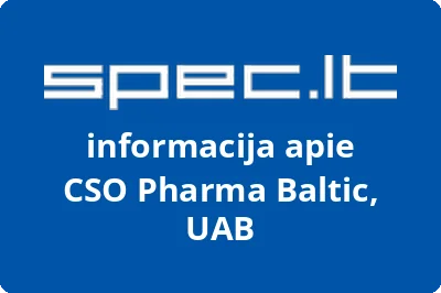 CSO Pharma Baltic, UAB