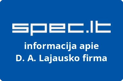 D. A. Lajausko firma