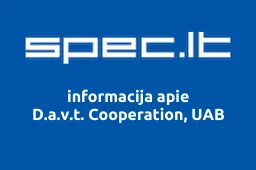 D.a.v.t. Cooperation, UAB | spec.lt