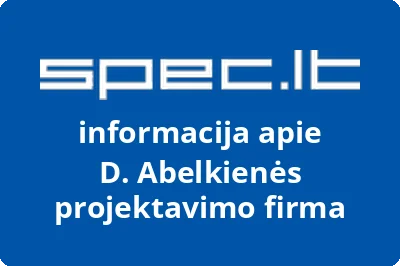 D. Abelkienės projektavimo firma