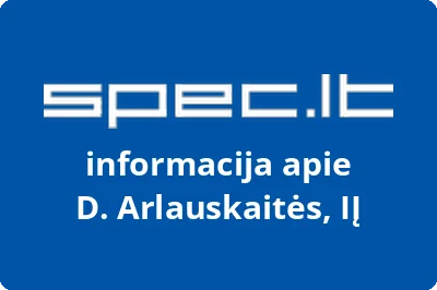 D. Arlauskaitės, IĮ
