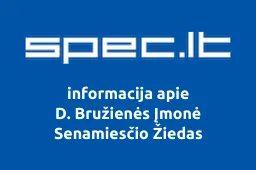 D. Bružienės Įmonė Senamiesčio Žiedas