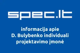 D. Bulybenko individuali projektavimo įmonė