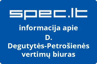 D. Degutytės-Petrošienės vertimų biuras