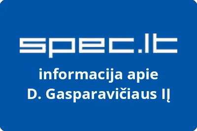 D. Gasparavičiaus, IĮ