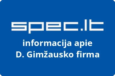 D. Gimžausko firma