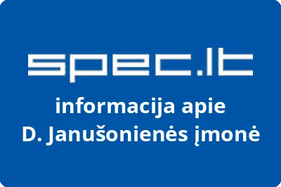 D. Janušonienės įmonė