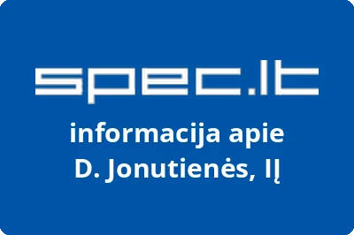 D. Jonutienės, IĮ