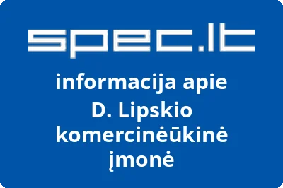 D. Lipskio komercinėūkinė įmonė