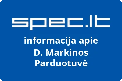 D. Markinos Parduotuvė