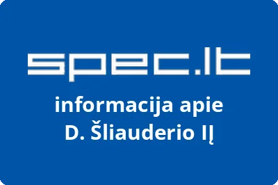 D. Šliauderio individuali įmonė