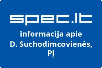 D. Suchodimcovienės, PĮ