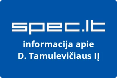 D. Tamulevičiaus, IĮ