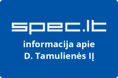 D. Tamulienės, IĮ
