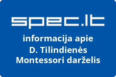 D. Tilindienės Montessori darželis