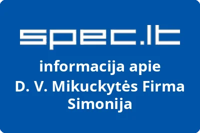 D. V. Mikuckytės Firma Simonija