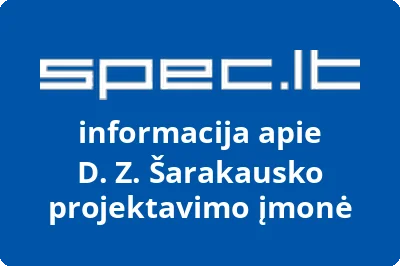 D. Z. Šarakausko projektavimo įmonė