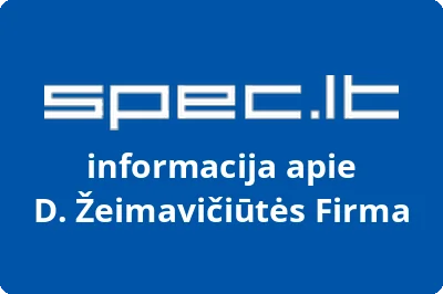 D. Žeimavičiūtės Firma