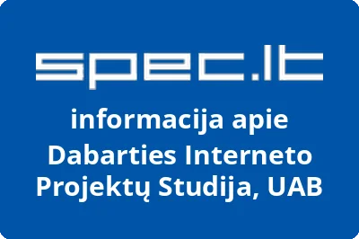 Dabarties interneto projektų studija, UAB