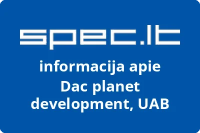 Dac planet development, UAB