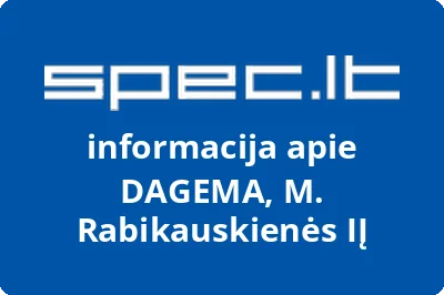DAGEMA, M. Rabikauskienės, IĮ