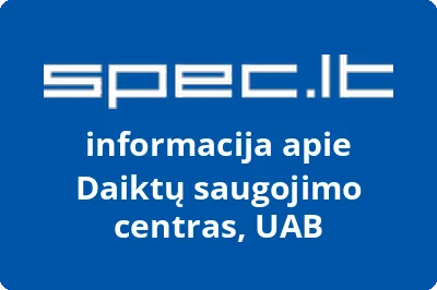 Daiktų saugojimo centras, UAB