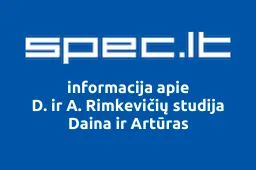 D. ir A. Rimkevičių studija Daina ir Artūras | spec.lt