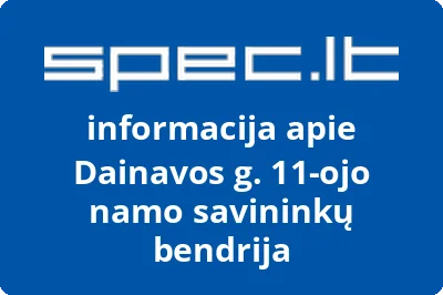 Dainavos g. 11ojo namo savininkų bendrija