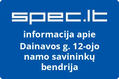 Dainavos g. 12-ojo namo savininkų bendrija