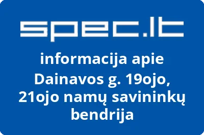 Dainavos g. 19ojo, 21ojo namų savininkų bendrija