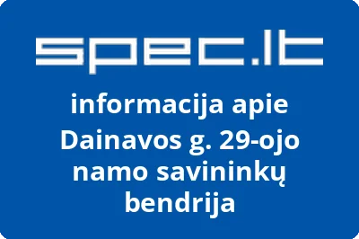 Dainavos g. 29-ojo namo savininkų bendrija