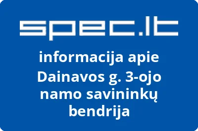 Dainavos g. 3ojo namo savininkų bendrija