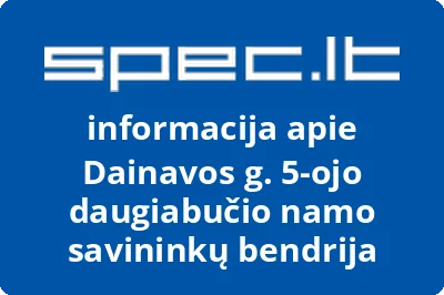 Dainavos g. 5ojo daugiabučio namo savininkų bendrija